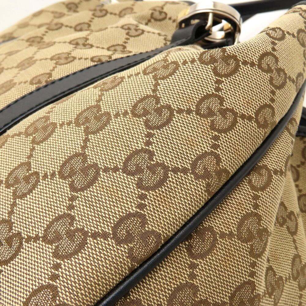 GUCCI Black Leather Tote Bag - Picture 14 of 16